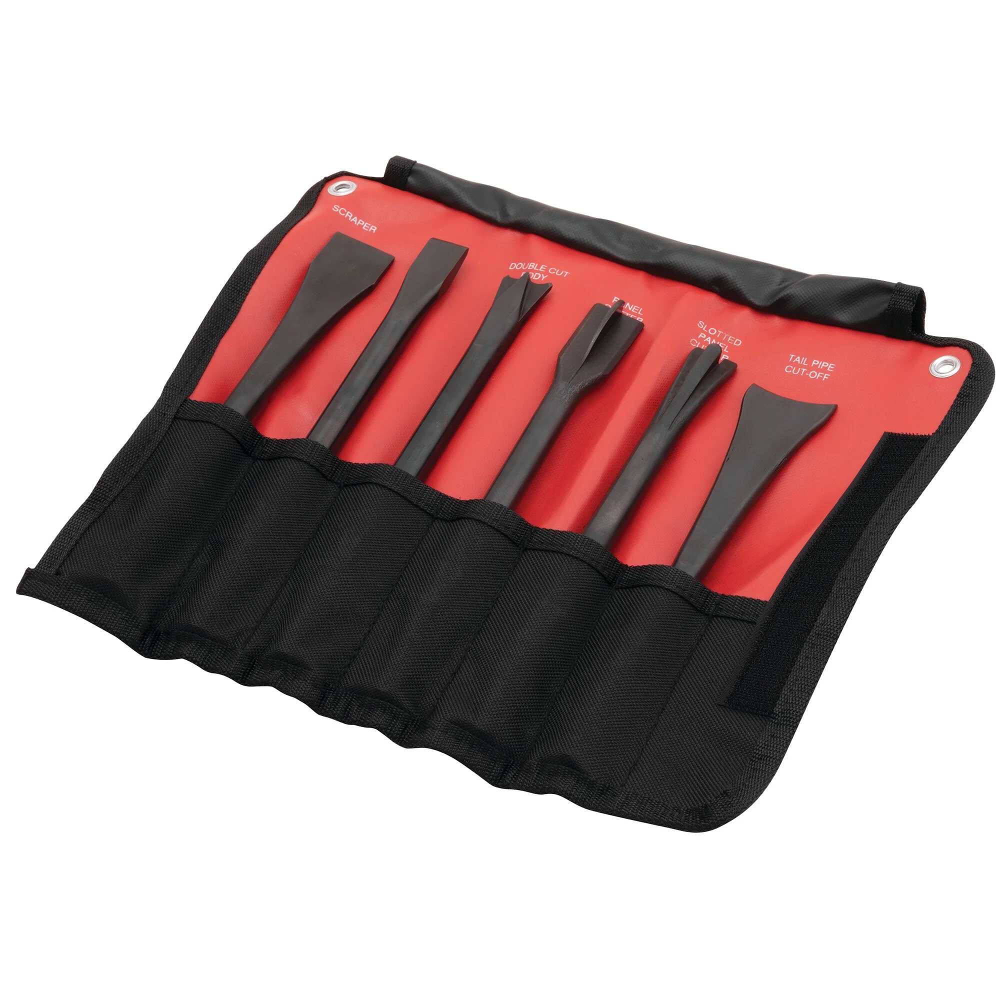 6-PC. Non-Turning .401 Shank Air Hammer Bit Set - Image 4