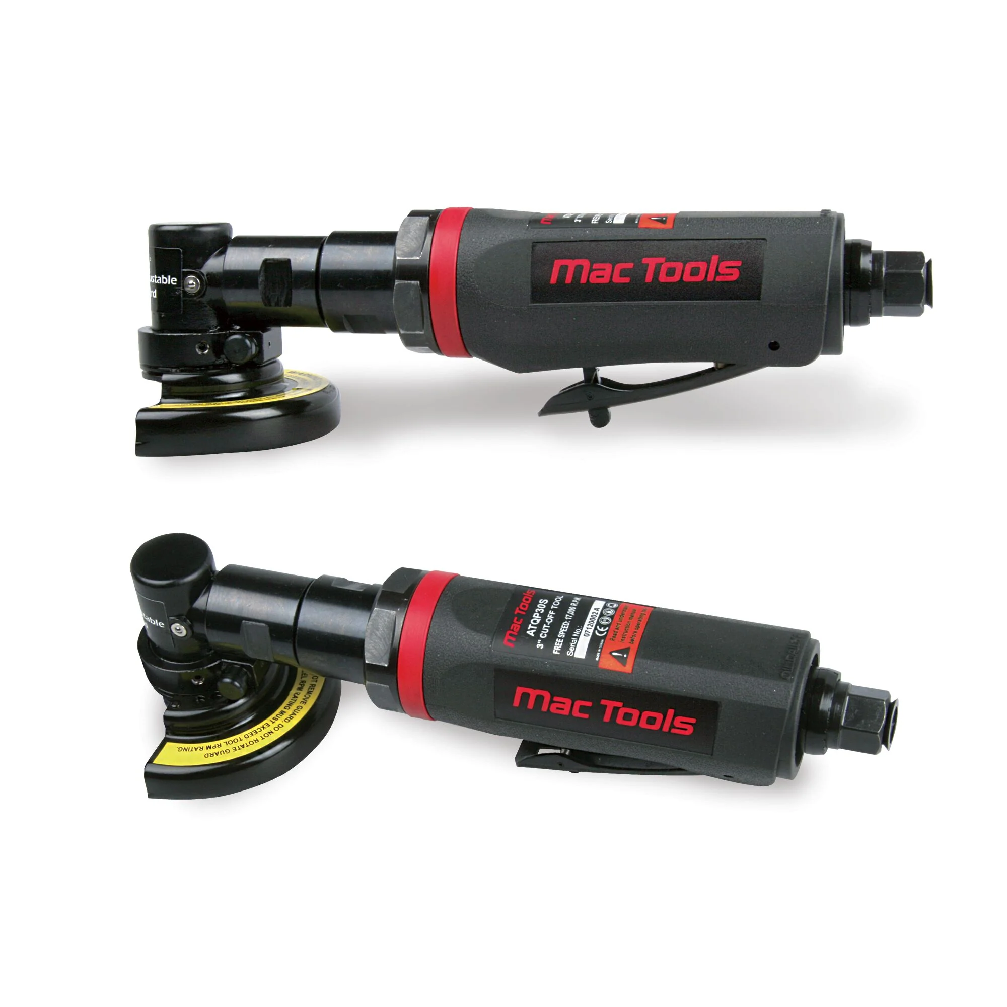 90° 3" Low-Noise Air Cut-Off Tool
