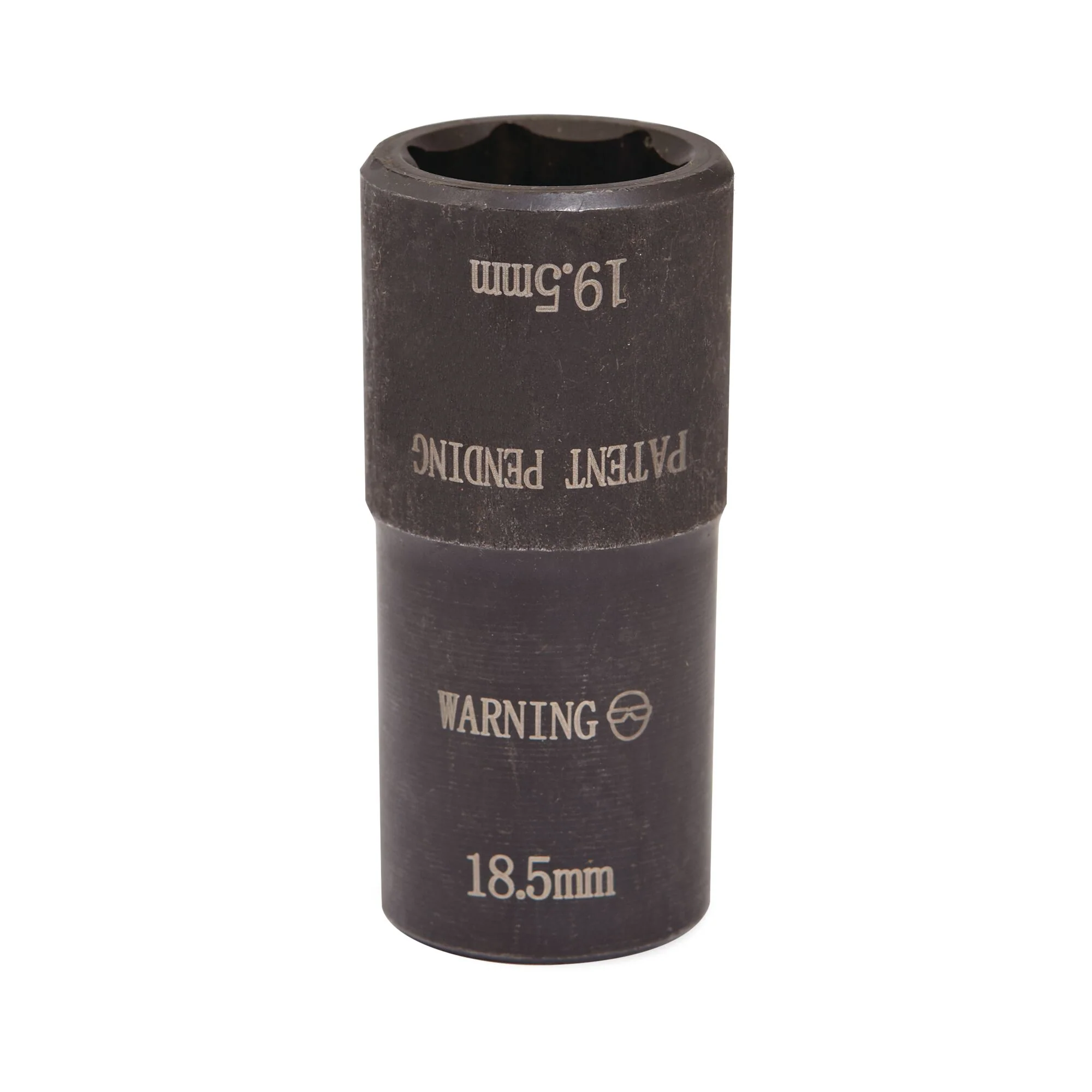 1/2" Drive 18.5mm/19.5mm Chrome-Capped Lug Nut Flip Socket
