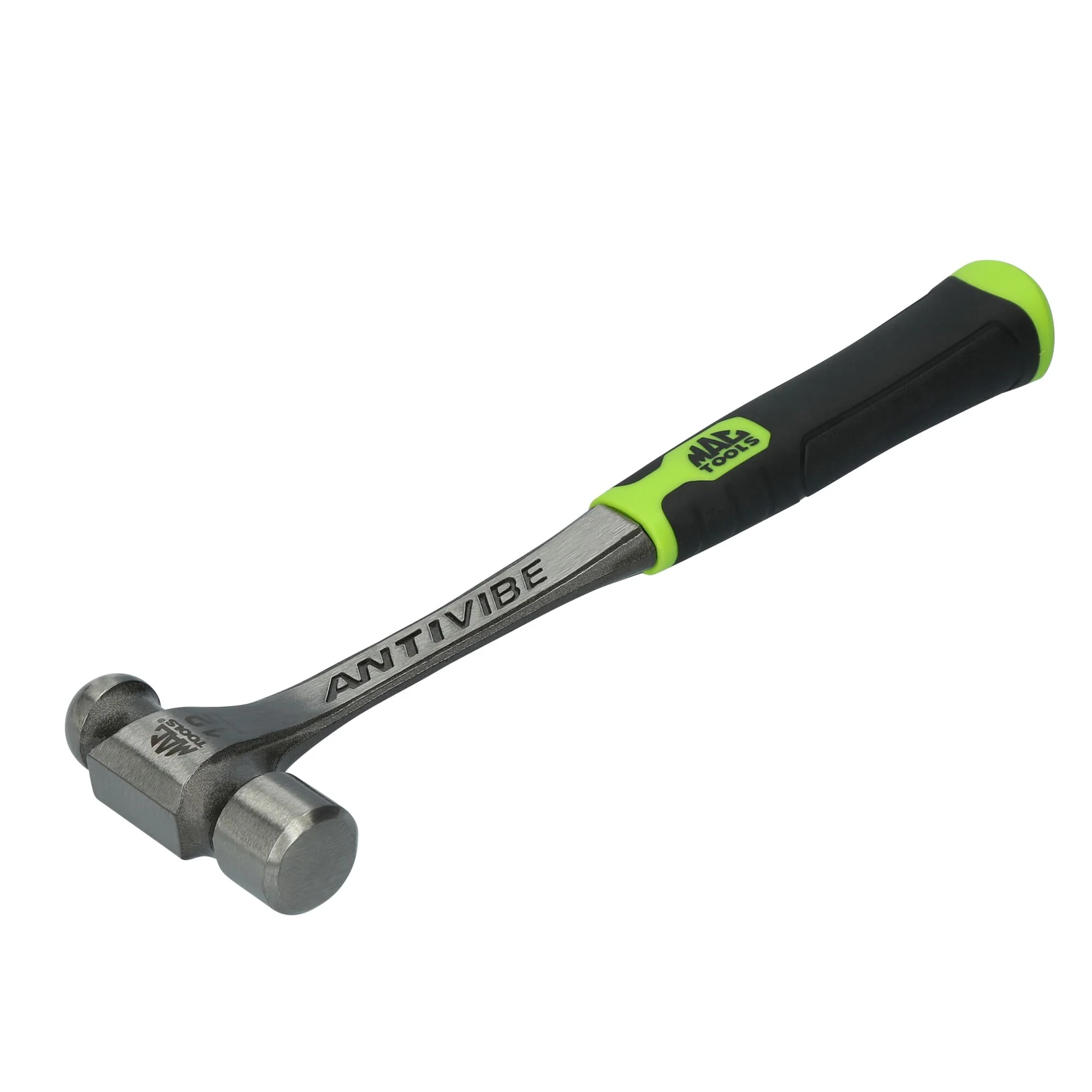 12 oz. Anti-Vibe® Ball Peen Hammer - Hi-Vis Green - Image 2