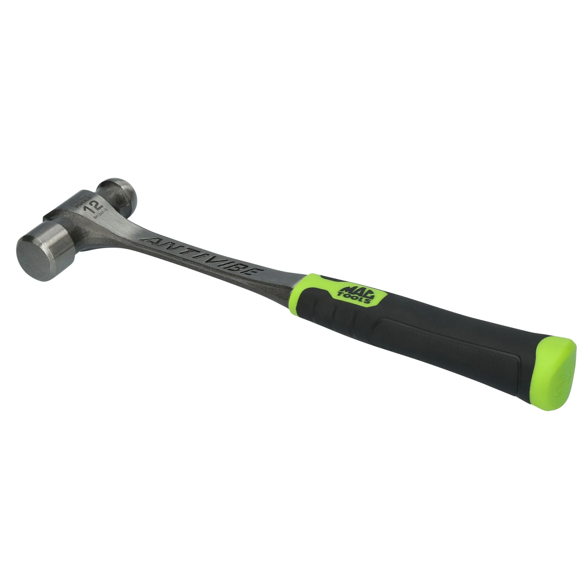 12 oz. Anti-Vibe® Ball Peen Hammer - Hi-Vis Green - Image 3