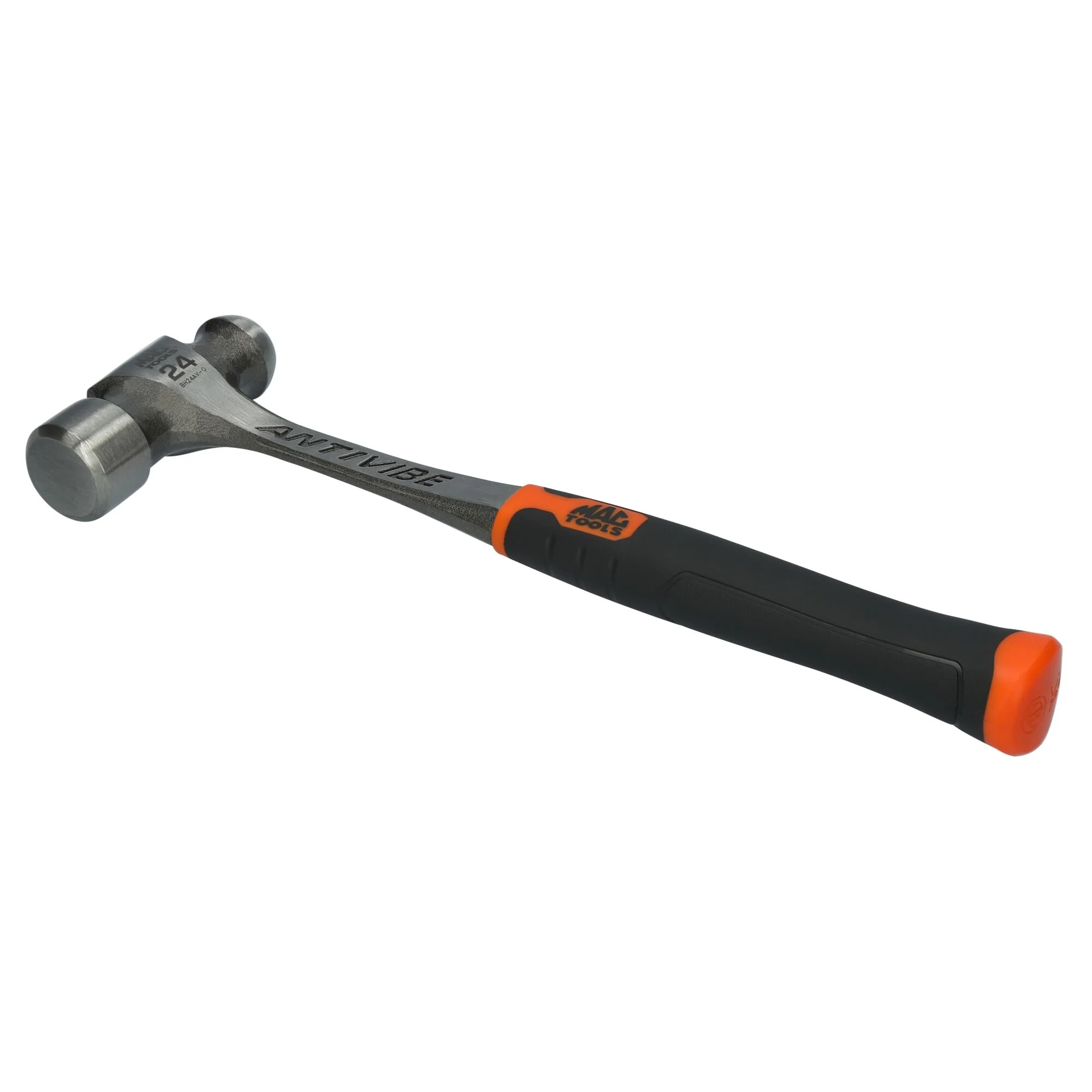 24 oz. Anti-Vibe® Ball Peen Hammer - Hi-Vis Orange - Image 3