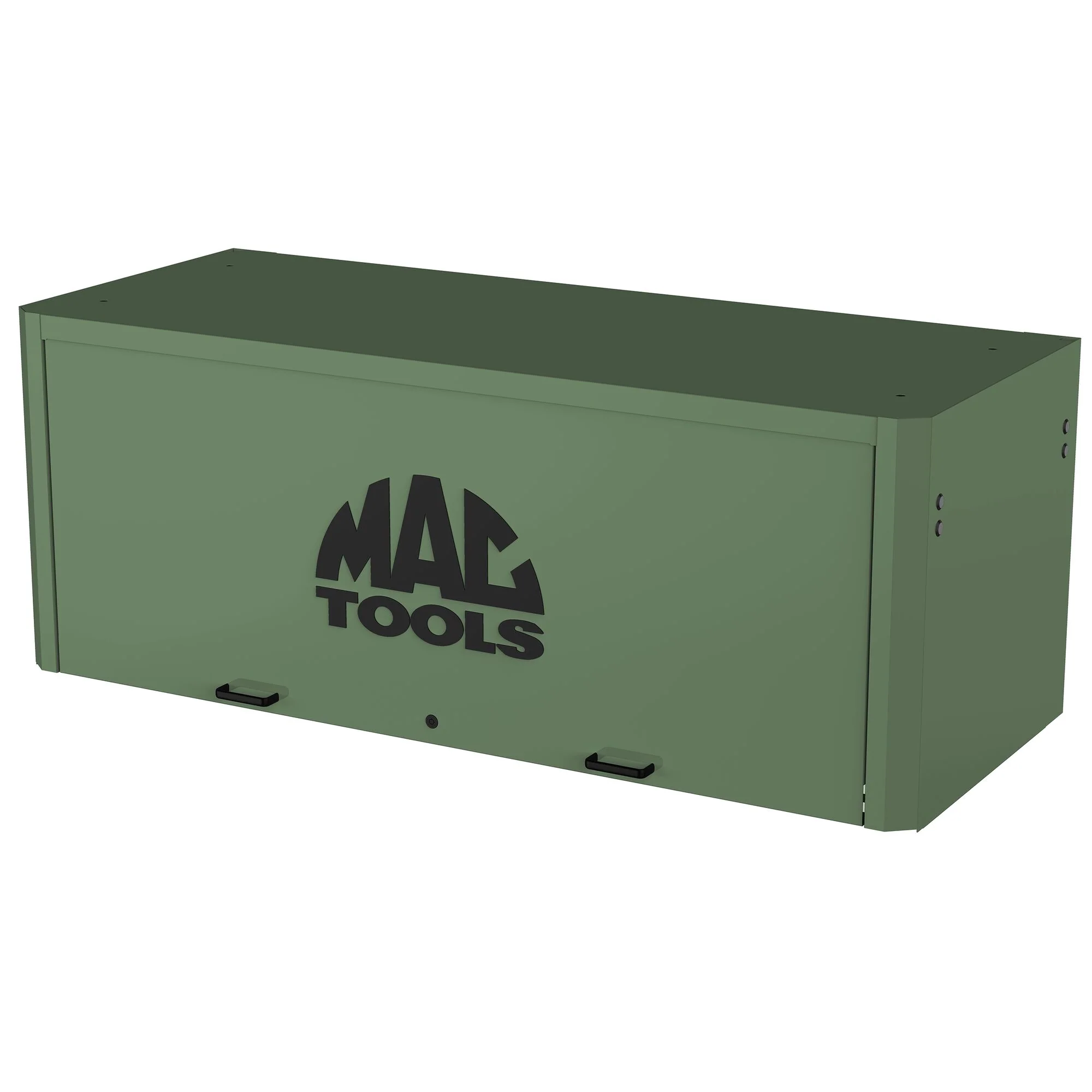 Macsimizer® Series M6627P Top Hutch with Power - Olive Green - Image 2