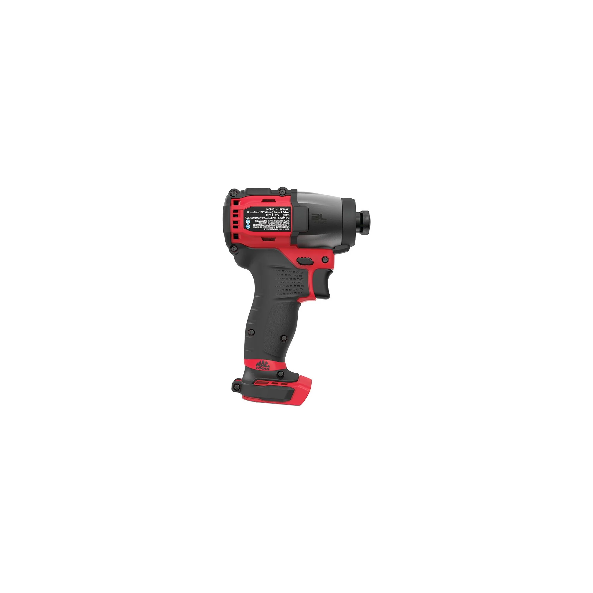 12V MAX* 1/4" Drive Brushless Impact Driver (Tool Only) - Image 4