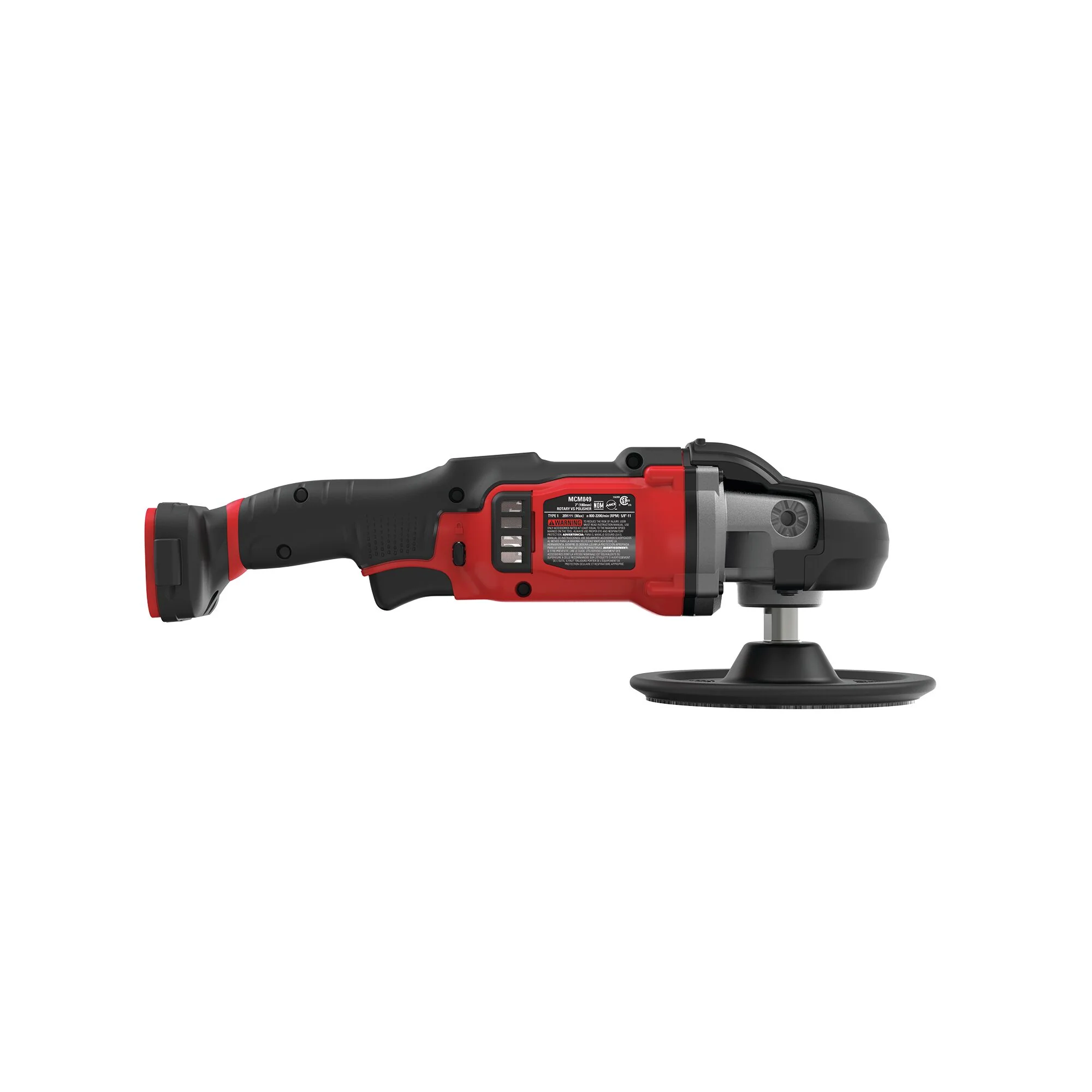 20V Max Variable Speed Rotary Polisher - 7" - Image 4