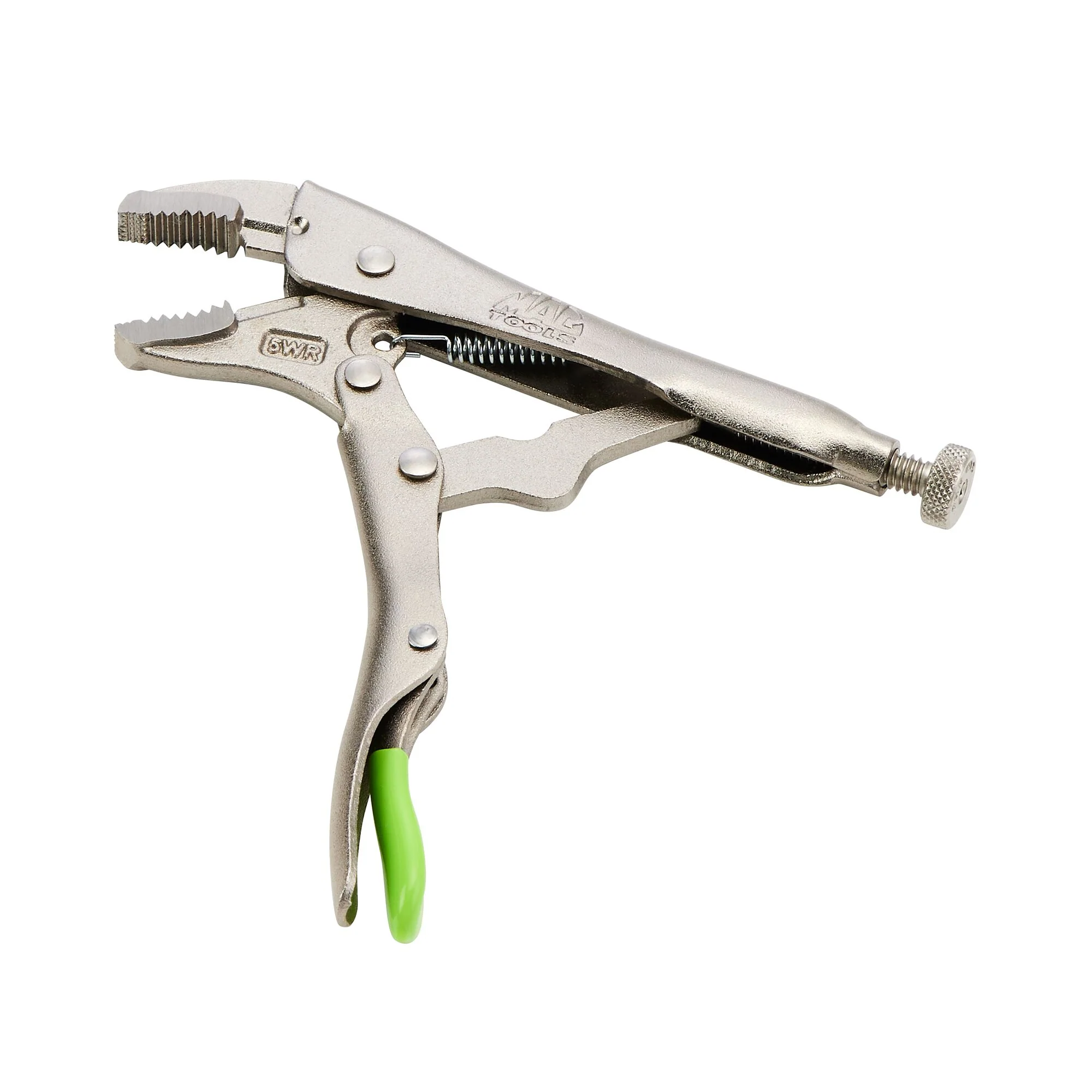 5" Curved Jaw Trigger Release Locking Pliers - Green - Image 2