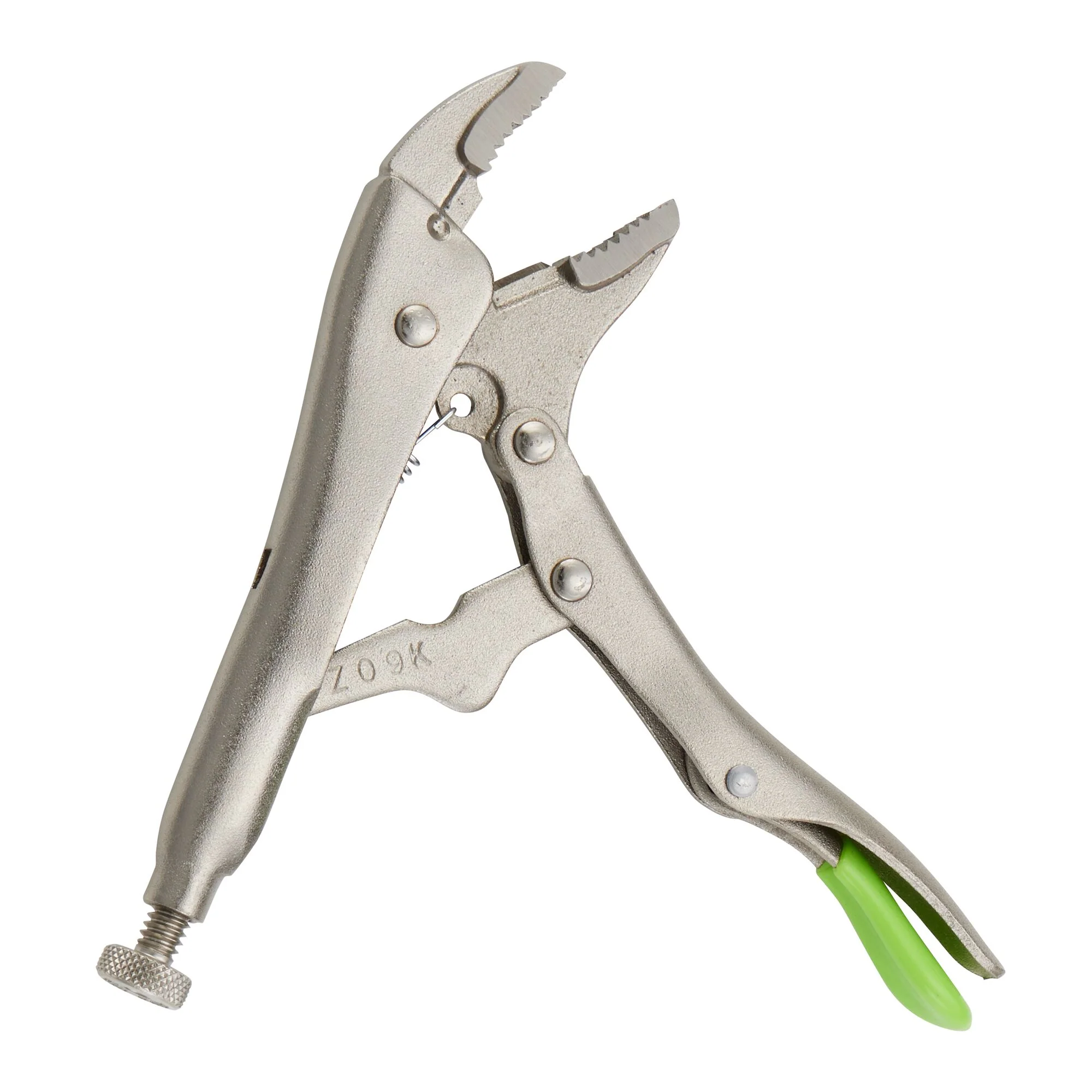 5" Curved Jaw Trigger Release Locking Pliers - Green - Image 4