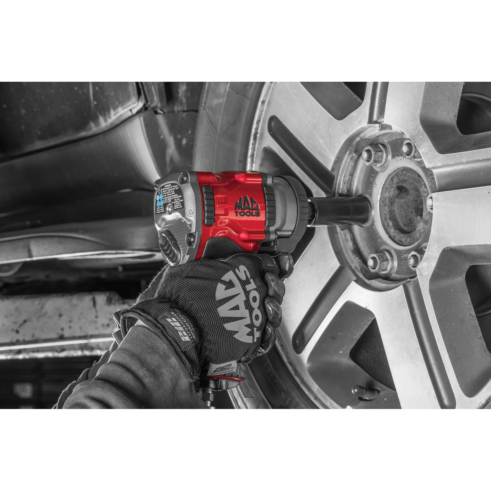 High Performance 1/2” Drive 2” Extended Anvil Air Impact Wrench - Image 4