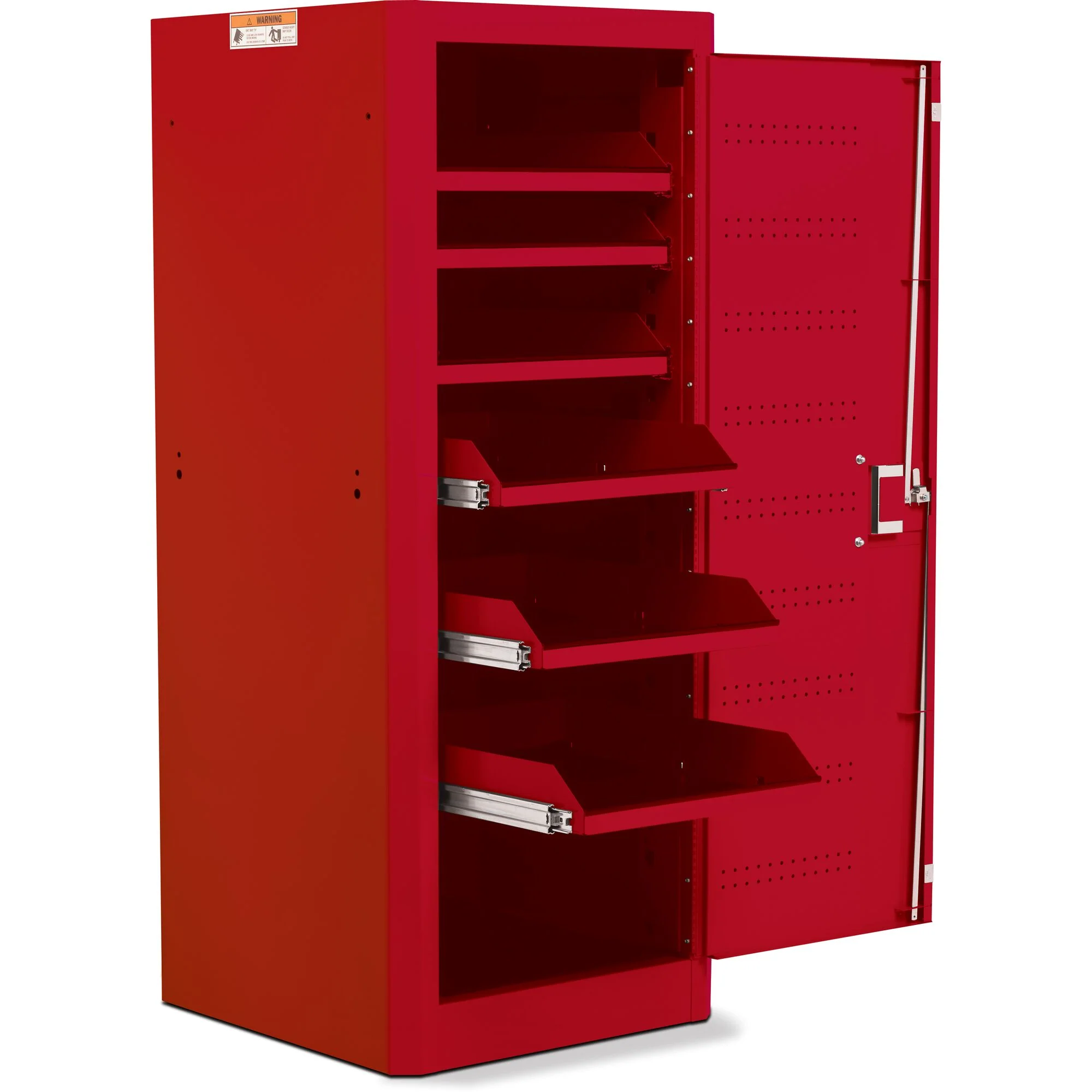 Macsimizer® Series Full Length Side Cabinet - Firebrick Red - Image 4