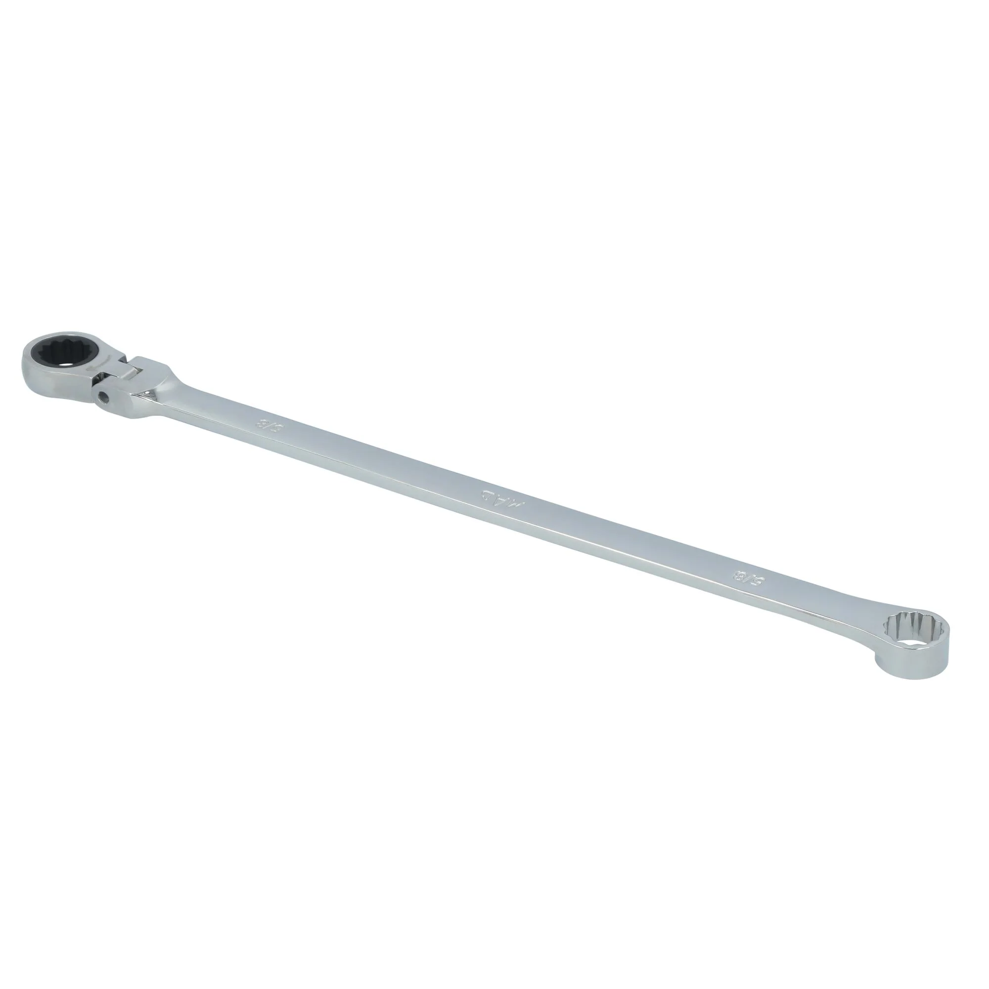 5/8" XL Double Box Flex Head Ratcheting Wrench - 12 pt.