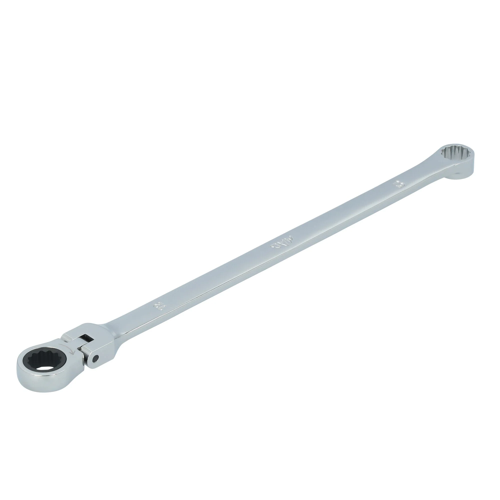 12mm XL Double Box Flex Head Ratcheting Wrench - 12 pt. - Image 2