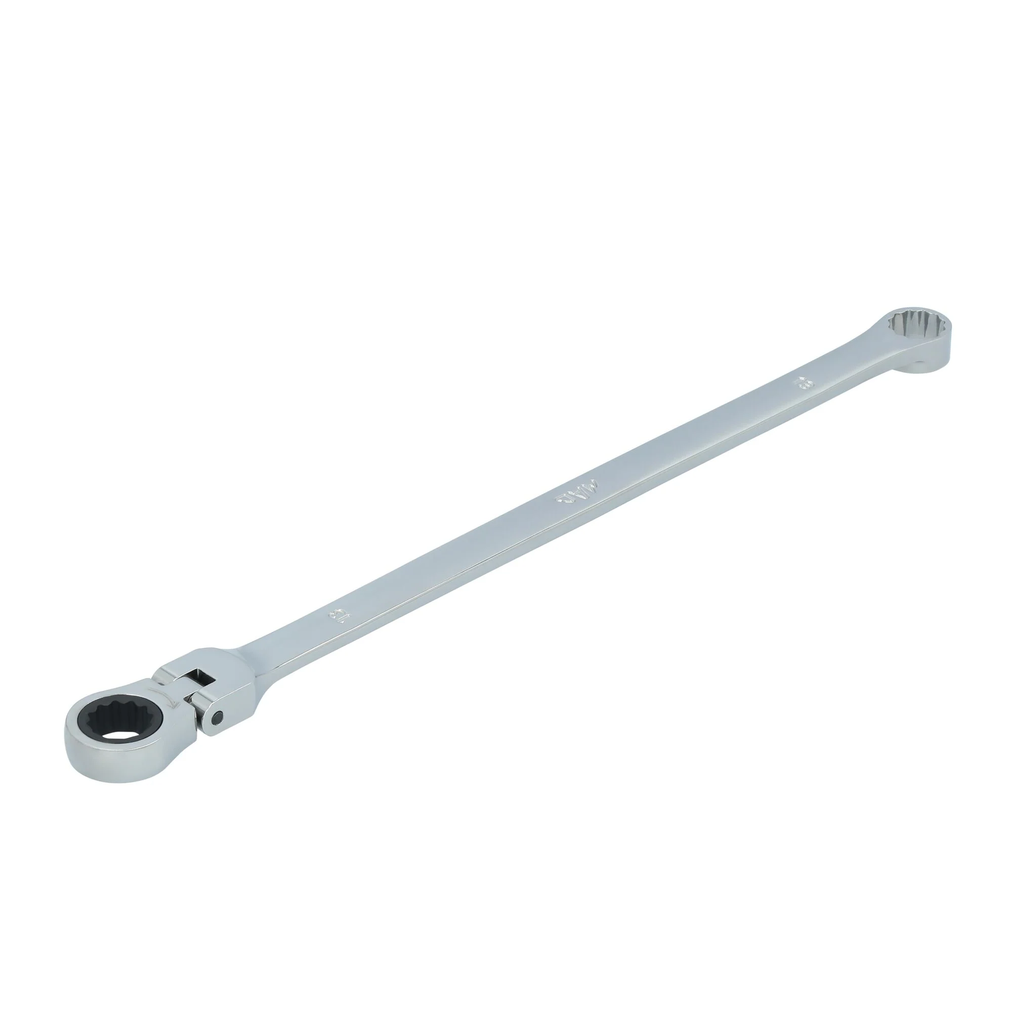13mm XL Double Box Flex Head Ratcheting Wrench - 12 pt. - Image 2