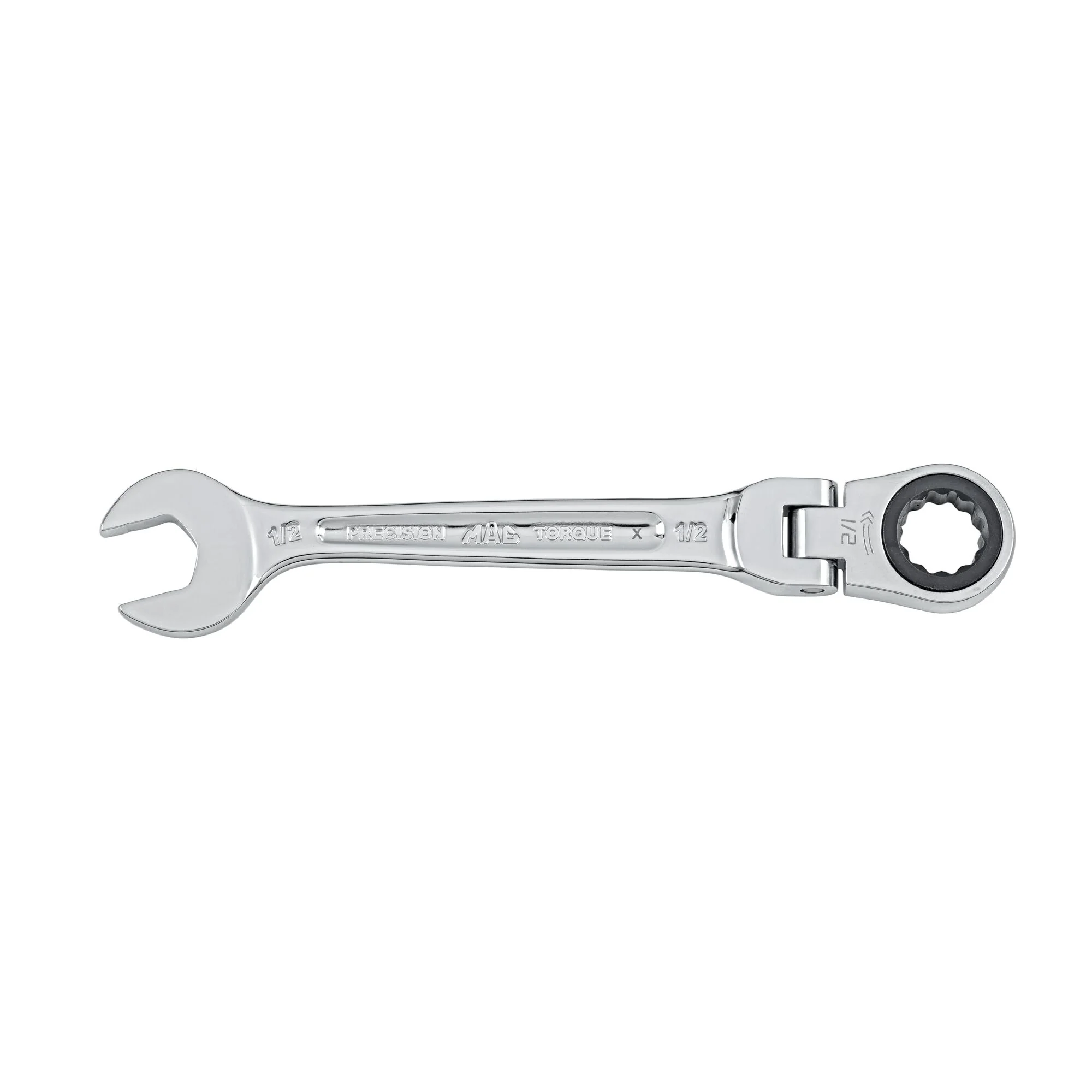 Flexible-Head Ratcheting Wrench 1/2" - 12-PT. - Image 2