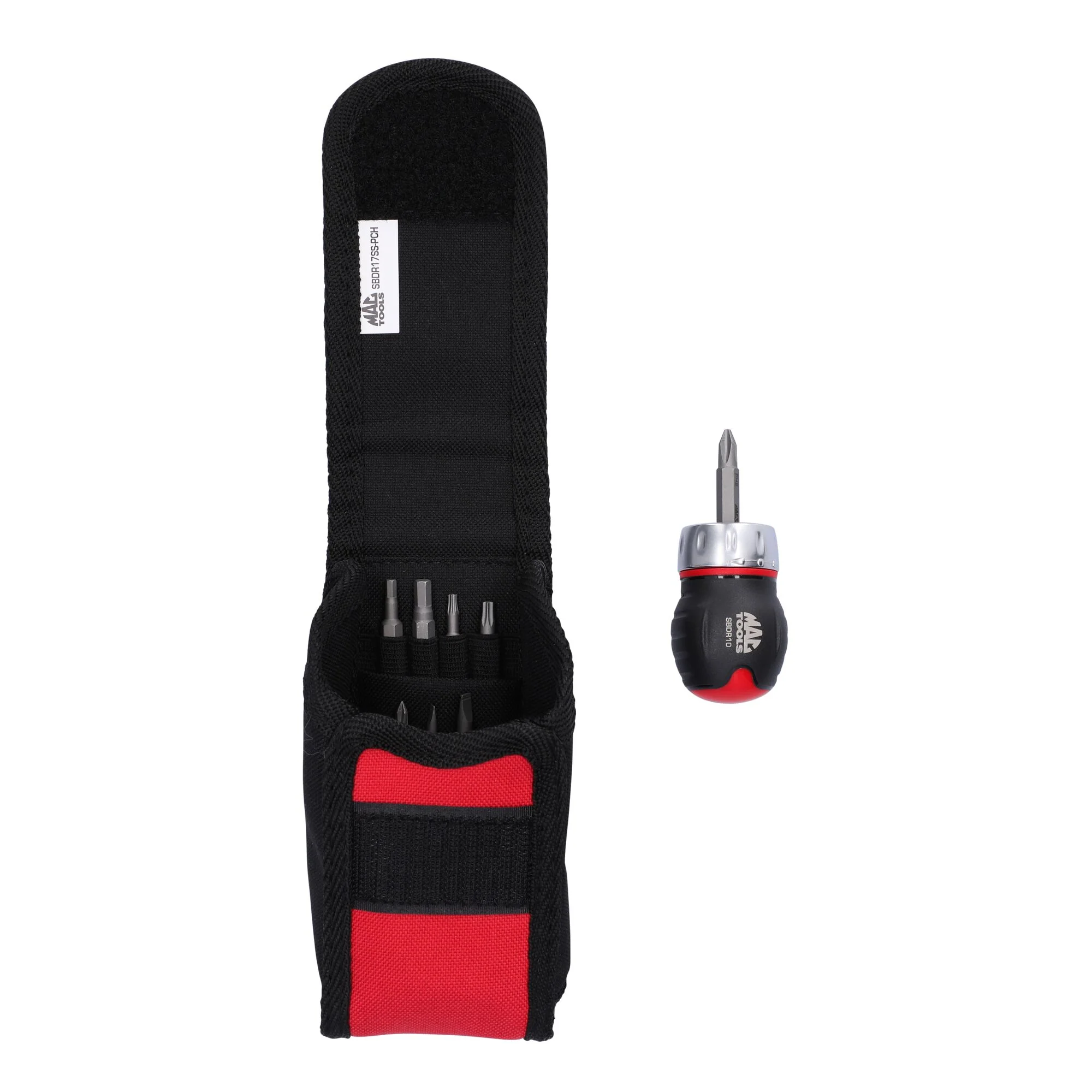 17-PC. Ratcheting Stubby Screwdriver Set - Image 3