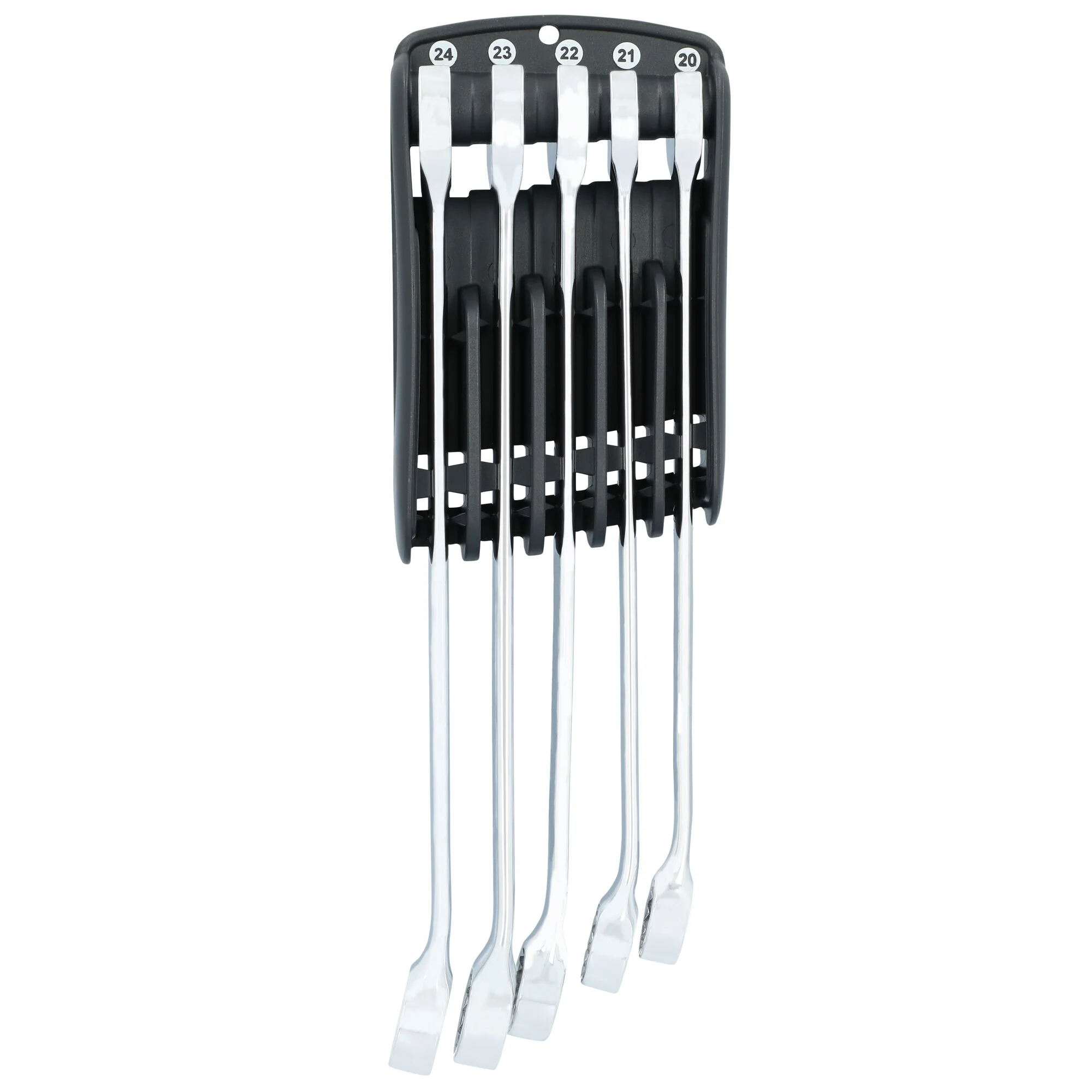 5-PC. Knuckle Saver Metric Combination Wrench Set - Image 4