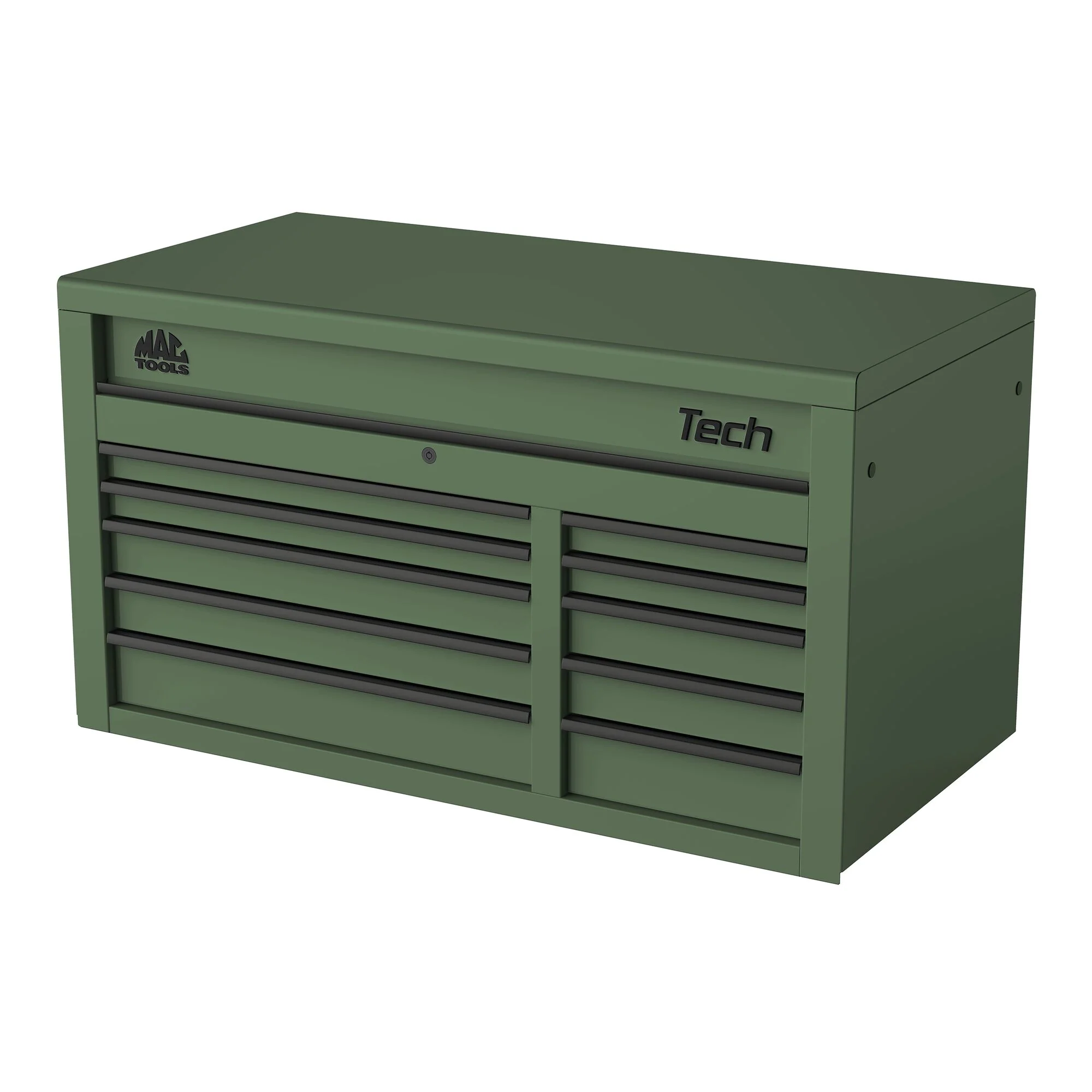 Tech™ Series 10-Drawer Top Chest - Olive Green - Image 2