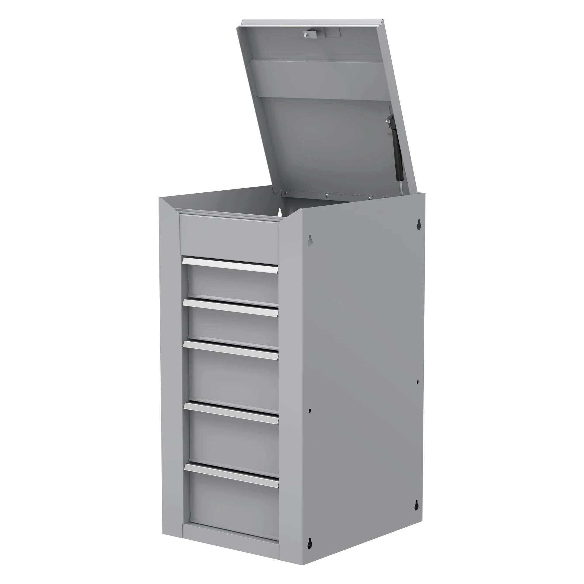 5-Drawer Side Box for UC3720 (MB199) Carts - Mica Gray - Image 2
