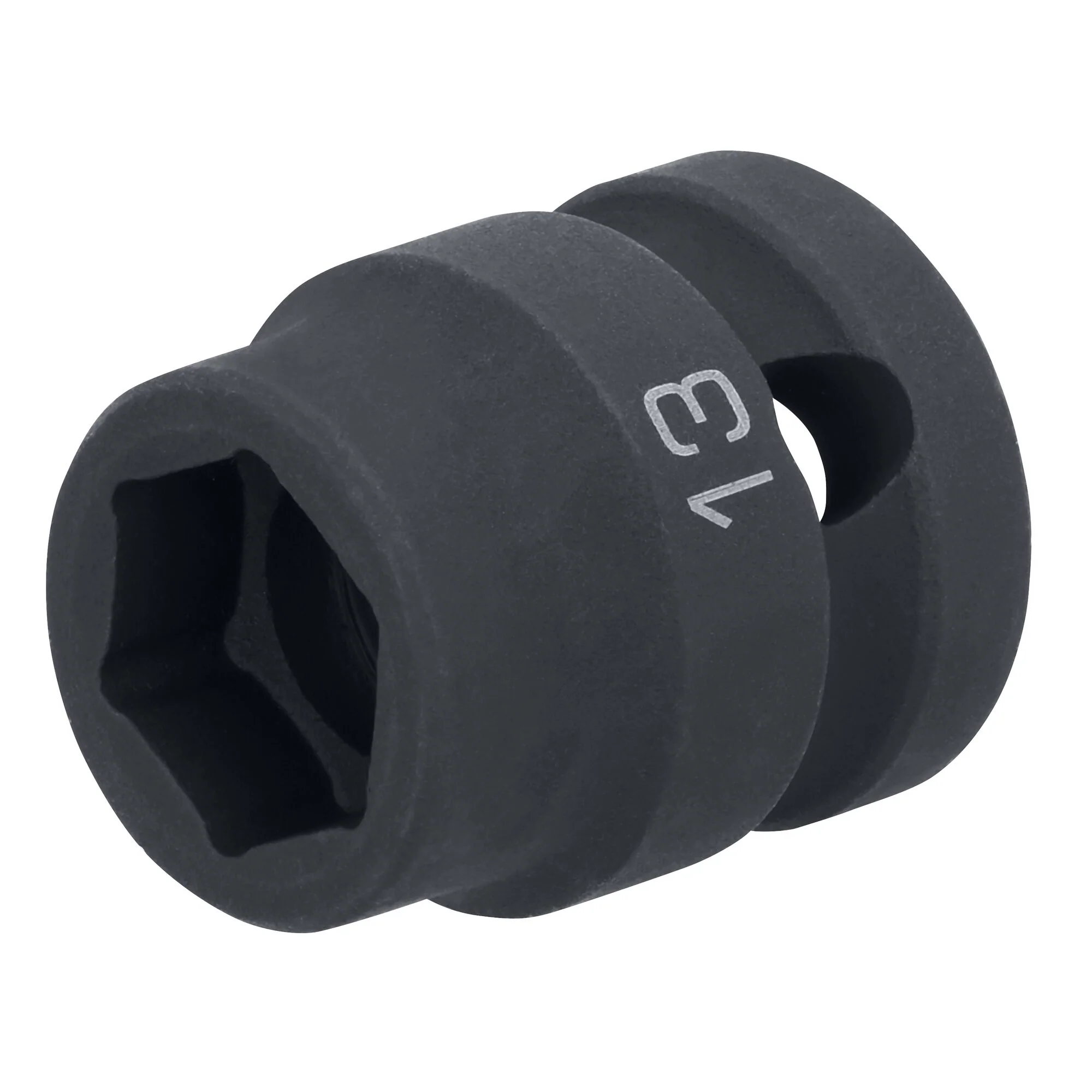 1/2" Drive 6 pt. Stubby Impact Socket - 13mm - Image 2