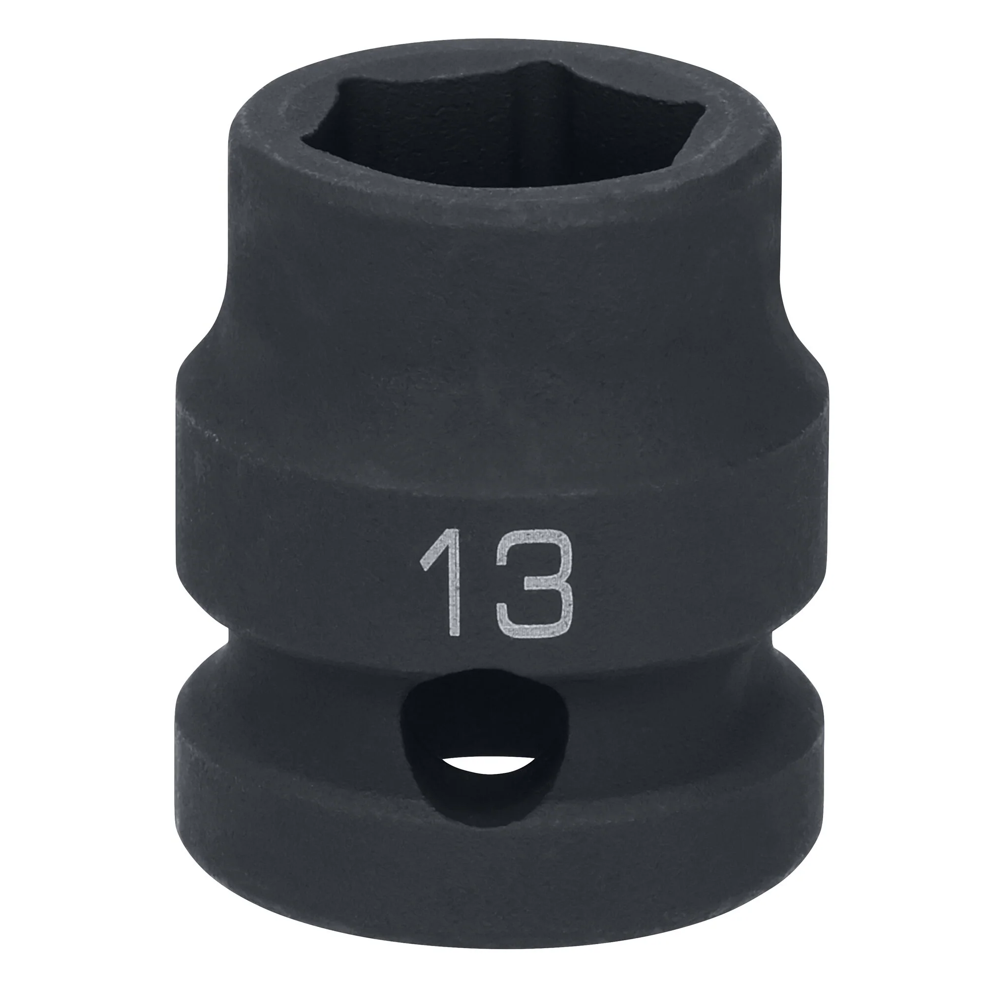 1/2" Drive 6 pt. Stubby Impact Socket - 13mm - Image 3