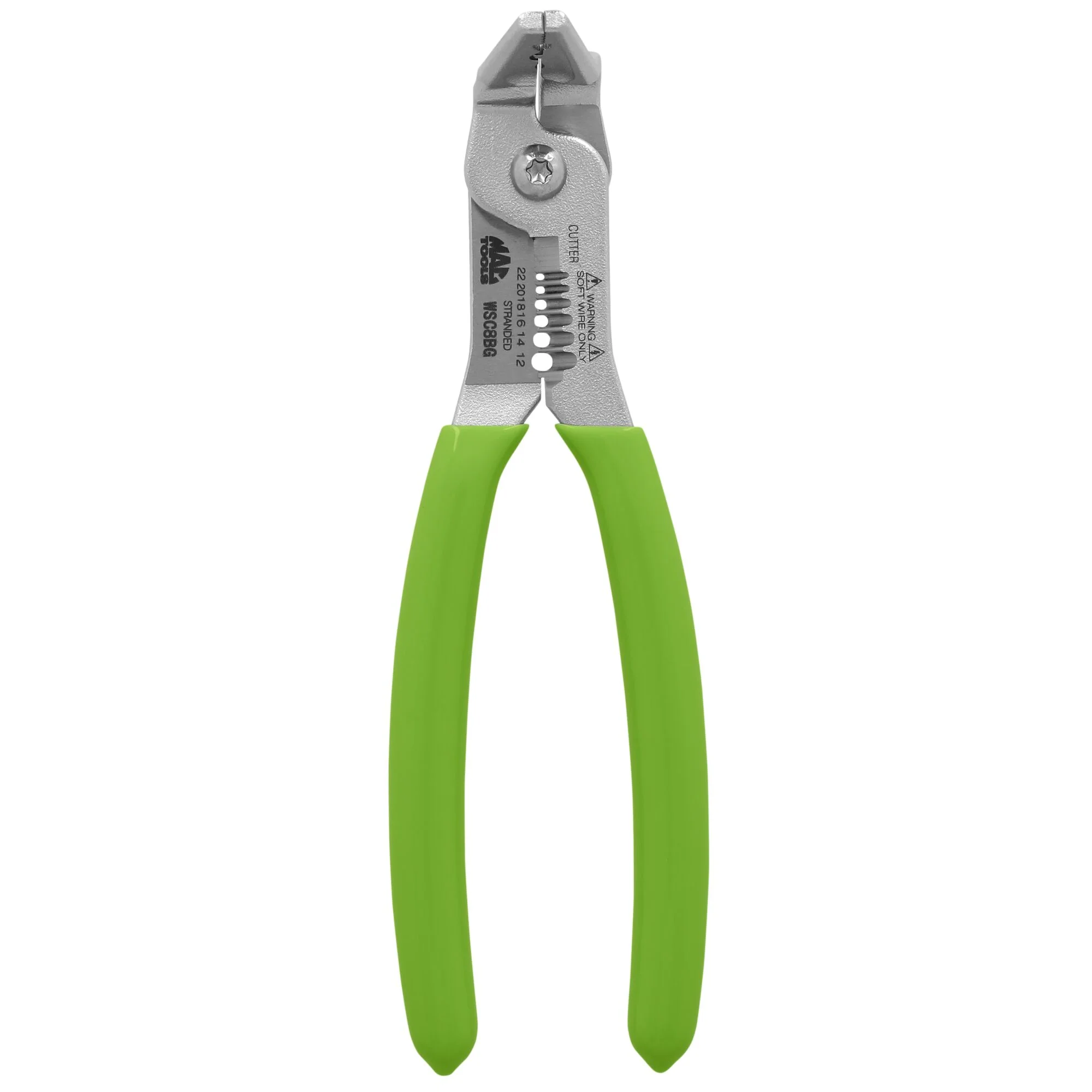 Angled Wire Crimper/Cuter/Stripper - Green - Image 5